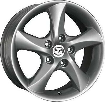 Replica MZ1 7x16 5x114 ET 55 Dia 67.1 silver