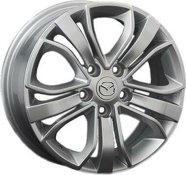 Replica MZ14 6.5x17 5x114.3 ET 50 Dia 67.1 silver
