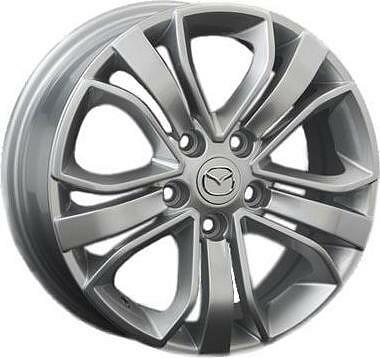 Replica MZ14 6.5x17 5x114.3 ET 52 Dia 67.1 silver