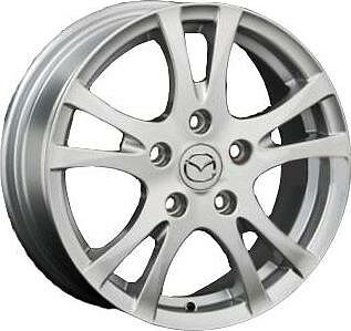 Replica MZ25 6x15 5x114.3 ET 50 Dia 67.1 silver