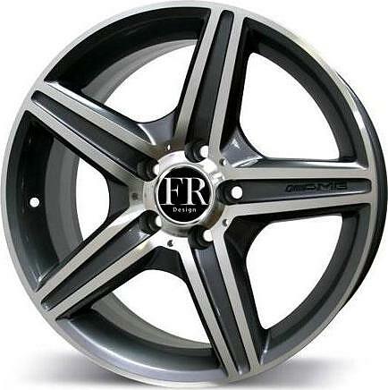 Replica FR019 8x17 5x112 ET 37 Dia 66.6 MG