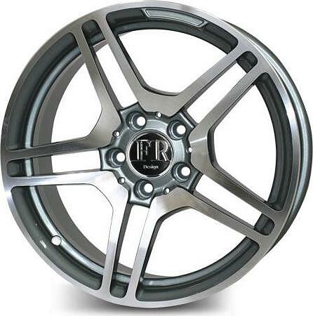 Replica FR5010 8x17 5x112 ET 35 Dia 66.6 M/GRA
