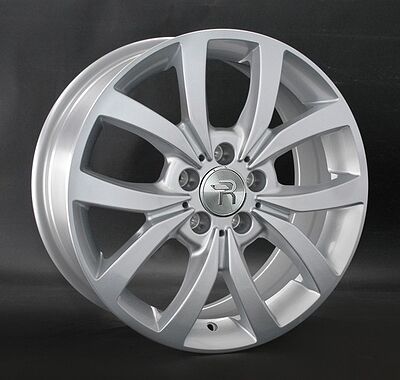 Replica MB125 7.5x17 5x112 ET 37 Dia 66.6 silver