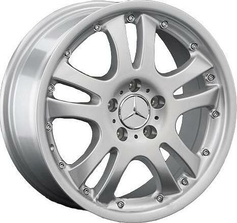 Replica MB39 7.5x17 5x112 ET 46 Dia 66.6 silver