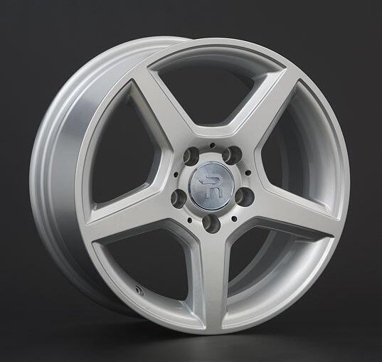 Replica MB46 7x16 5x112 ET 43 Dia 66.6 silver