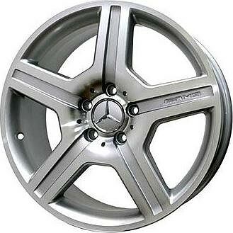 Replica MB47 8.5x18 5x112 ET 38 Dia 66.69 silver