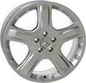 Replica MB61 8x19 5x112 ET 60 Dia 66.6 silver