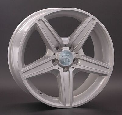 Replica MB64 8x17 5x112 ET 48 Dia 66.6 silver