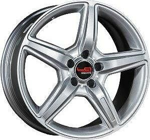 Replica MB65 8x17 5x112 ET 48 Dia 66.6 silver