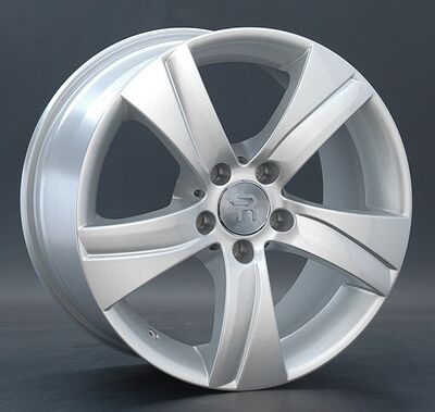 Replica MB77 8.5x17 5x112 ET 48 Dia 66.6 silver