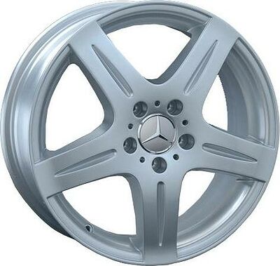 Replica MB82 7x17 5x112 ET 56 Dia 66.6 silver