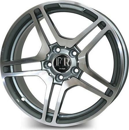 Replica MB87 7.5x16 5x112 ET 35 Dia 66.6 M/GRA
