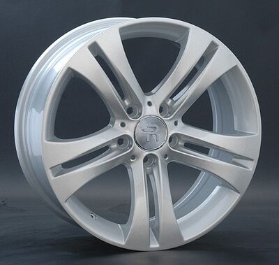 Replica MB95 7.5x17 5x112 ET 37 Dia 66.6 silver