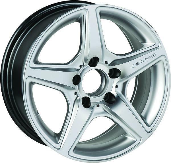 Replica ME511 8x18 5x112 ET 35 Dia 66.6 Silver
