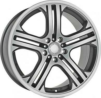 Replica ME67 8.5x17 5x112 ET 48 Dia 66.6 MBFP