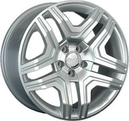 Replica MR132 8.5x18 5x112 ET 43 Dia 66.6 silver