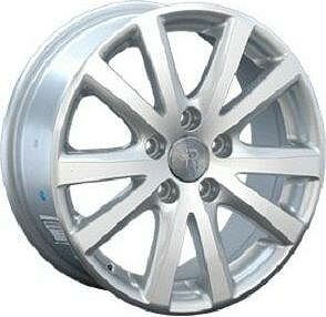 Replica MR164 7x16 5x112 ET 48 Dia 66.6 silver