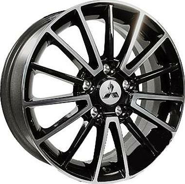 Replica H-MI093 6.5x16 5x114.3 ET 46 Dia 67.1 BFP
