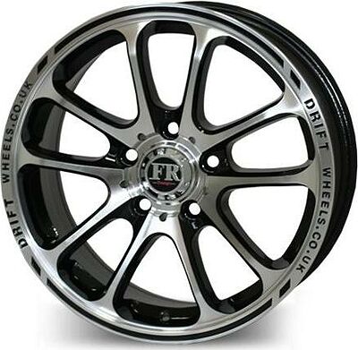 Replica FR357 6.5x15 5x114.3 ET 45 Dia 60.1 black