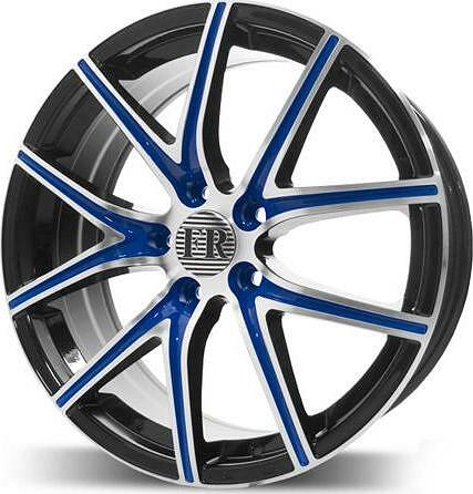 Replica FR691 7.5x17 5x114.3 ET 35 Dia 73.1 BU-BKF