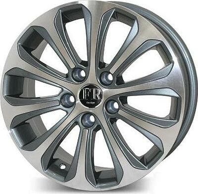 Replica FR5004 6.5x16 5x114.3 ET 40 Dia 66.1 M/GRA
