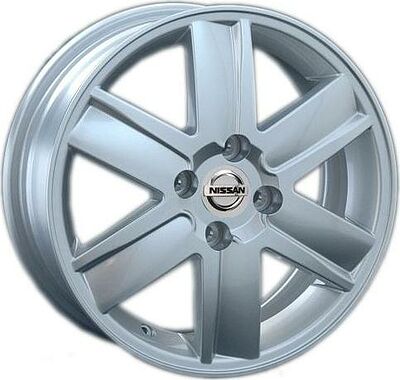 Replica NS116 5.5x14 4x100 ET 43 Dia 60.1 silver