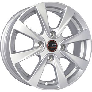 Replica NS128 6x15 4x100 ET 50 Dia 60.1 silver