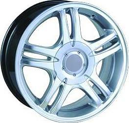 Replica OP508 6x15 4x100 ET 45 Dia 56.6 Silver