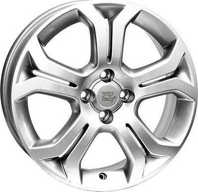 Replica W2505 6.5x16 4x100 ET 37 Dia 56.6 silver
