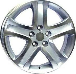 Replica W2850 6.5x16 5x114.3 ET 45 Dia 60.1 silver