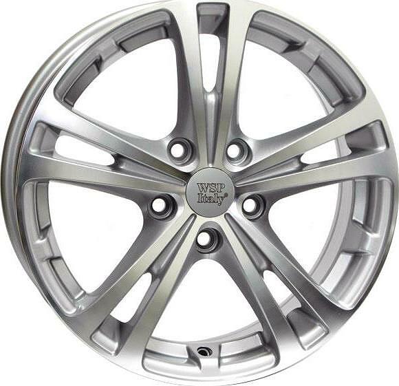Replica W3502 6x15 5x100 ET 43 Dia 57.1 silver