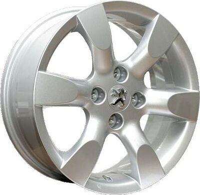 Replica PE1 6.5x16 4x108 ET 32 Dia 65.1 silver
