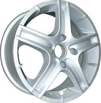 Replica PE2 6x15 4x108 ET 25 Dia 65 silver