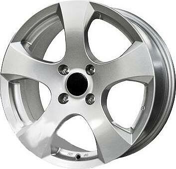 Replica PE3 7.5x17 4x108 ET 32 Dia 65.1 silver