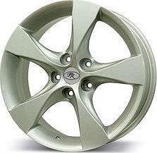 Replica 5550 7x16 5x114.3 ET 40 Dia 66.1 silver