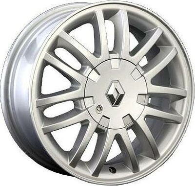 Replica RE2 5.5x14 4x100 ET 43 Dia 60.1 silver