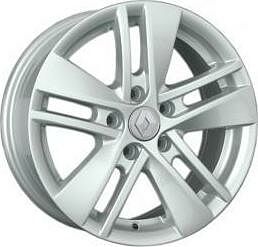 Replica RN138 6.5x15 5x114.3 ET 43 Dia 66.1 silver