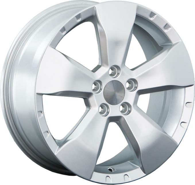 Skoda SK117 6.5x16 5x100 ET 43 Dia 57.1 silver