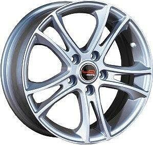 Replica SK23 7x17 5x112 ET 49 Dia 57.1 silver