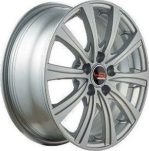 Replica SK43 6x15 5x100 ET 43 Dia 57.1 silver