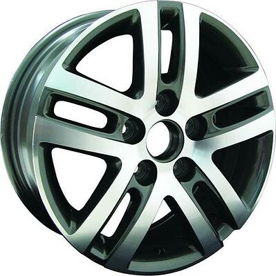Replica SK502 6x15 5x100 ET 38 Dia 57.1 Silver