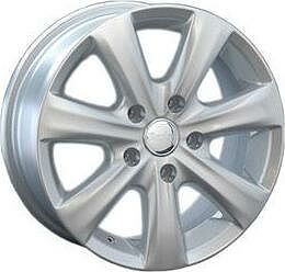 Replica SK93 6x15 5x100 ET 38 Dia 57.1 silver