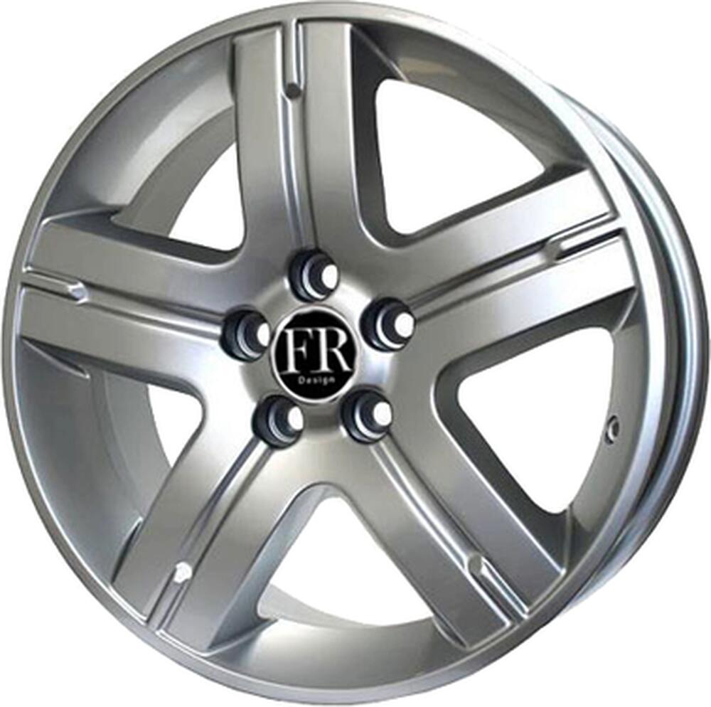 Replica FR051 7x17 5x100 ET 48 Dia 56.1 silver