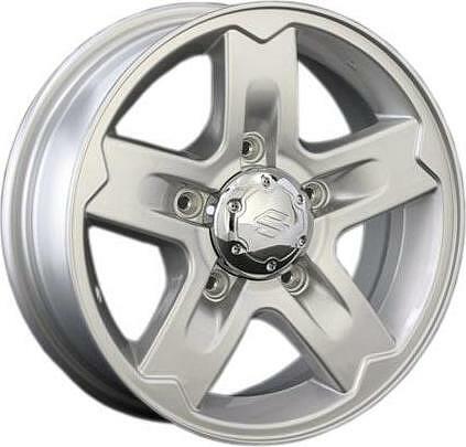 Replica SZ2 5.5x15 5x139.7 ET 5 Dia 108.1 silver