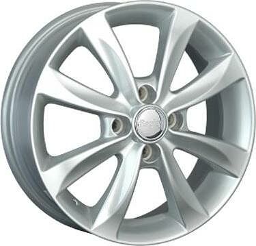 Replica SZ43 5.5x15 4x100 ET 50 Dia 54.1 silver