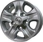 Replica 650405 8x16 5x150 ET 60 Dia 110.5 silver