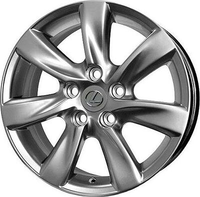 Replica 717 8x18 5x114.3 ET 38 Dia 60.1 silver