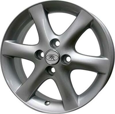 Replica FR618 6x15 4x100 ET 35 Dia 60.1 silver