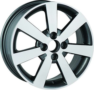 Replica TO566 6x15 4x100 ET 45 Dia 54.1 Silver