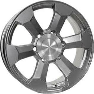 Replica TO69 7.5x17 6x139.7 ET 25 Dia 106.3 silver